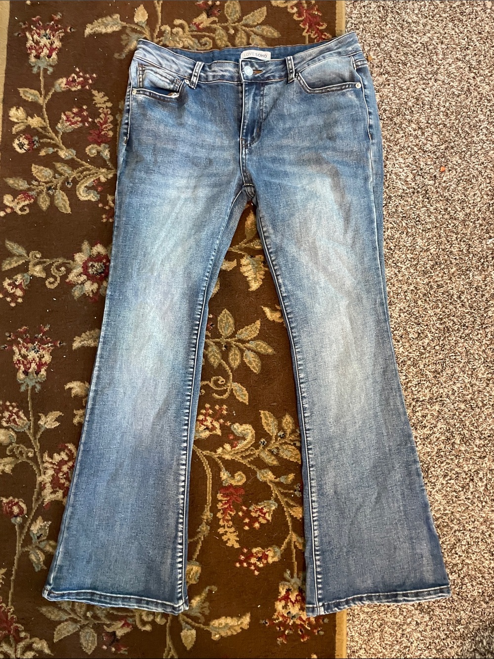 Light Blue Flare Jeans - Classic Women's Denim